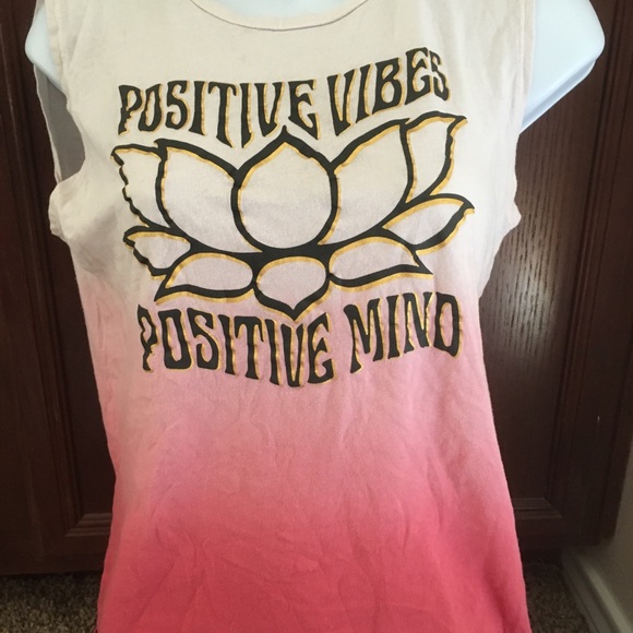 Tops - Positive vibes Lotus Festival Tank